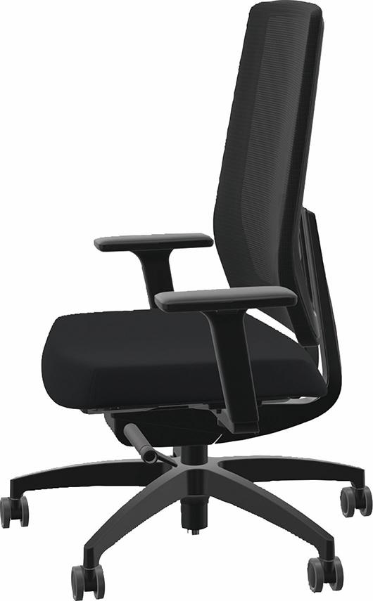 Drehstuhl Indeed mesh schwarz schwarz Produktbild img3 L