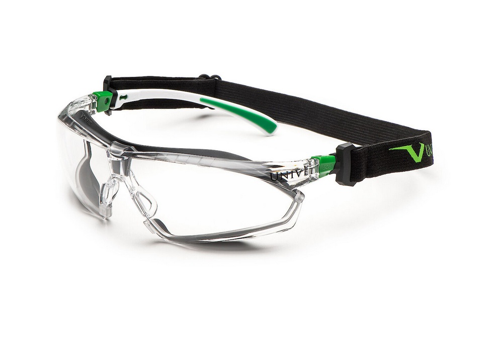Schutzbrille 506 UP ybrid - Clear Plus, PC, klar, antikratz, antibeschlag, UV380, UNIVET Produktbild img1 L