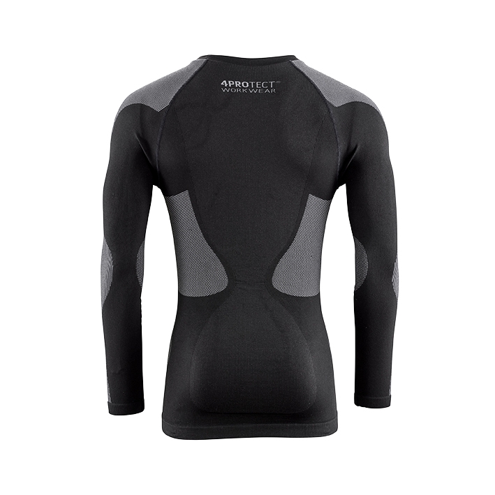 Funktionsshirt OMAHA, Gr. S/M, schwarz/grau 4PROTECT Produktbild img2 L