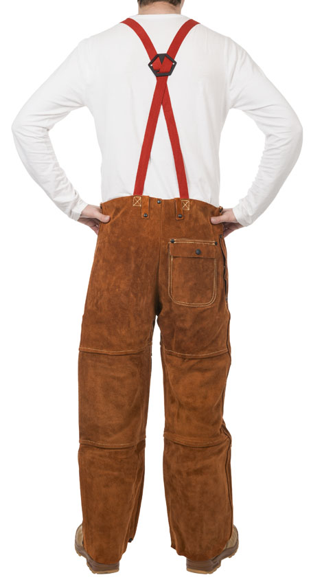 Schweißerlederbundhose Gr. 2XL, Nr. 44-7440/7600, Weldas Produktbild img2 L