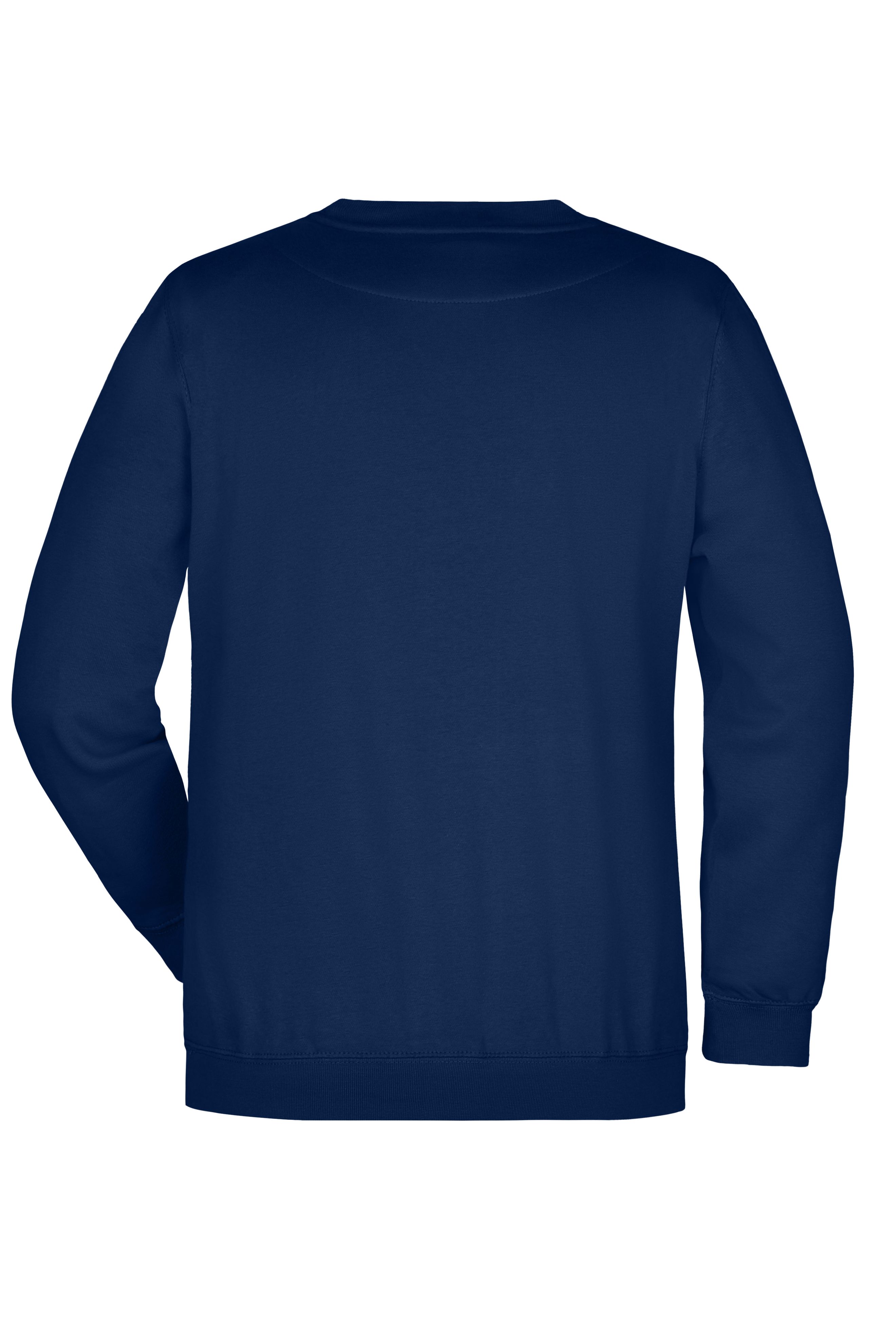 Pullover JN040, navy, Gr. M, inkl. Transferdruck "Rohrleitungsbau Münster", ca. 5 x 5 cm, 1-farbig gelb Produktbild img3 L