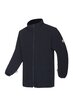 Warnschutz-Regenblouson mit ARC Schutz (Kl 2), Kelford, l.gelb/marine, Gr. L, mit Fleecejacke Obaix, Sioen, inkl. Transferdruck "Rohrleitungsbau Münster", ca. 5 x 5 cm, 1-farbig blau Produktbild img2 S