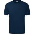 Herren-T-Shirt Organic Stretch, Gr. L, marine JAKO, inkl. Transferdruck "Rohrleitungsbau Münster", ca. 5 x 5 cm, 1-farbig gelb Produktbild img2 S