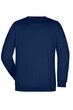 Pullover JN040, navy, Gr. M, inkl. Transferdruck "Rohrleitungsbau Münster", ca. 5 x 5 cm, 1-farbig gelb Produktbild img3 S