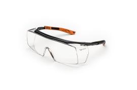 Schutzbrille 5X7 - Clear, PC, klar, antikratz, UV400, UNIVET Produktbild