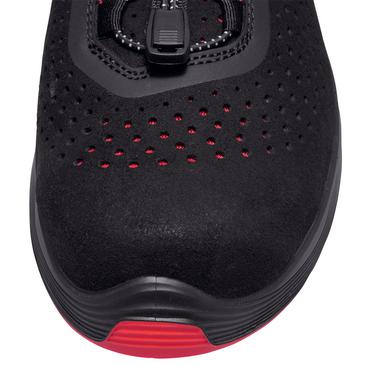 uvex 1 G2 Halbschuhe S1 68468 schwarz, rot Weite 11 Größe 39 Produktbild img6 L