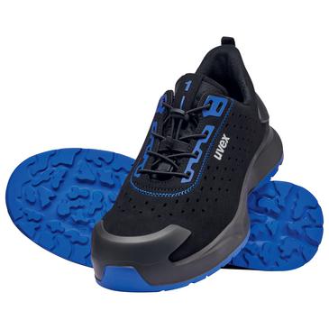 uvex 1 x-craft Halbschuhe S1 68137 schwarz, blau Weite 10 Größe 42 Produktbild img9 L