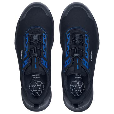 uvex 1 x-craft Halbschuhe S2 68147 schwarz, blau Weite 10 Größe 42 Produktbild img2 L