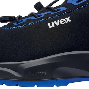 uvex 1 x-craft Halbschuhe S2 68147 schwarz, blau Weite 10 Größe 42 Produktbild img3 L