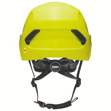 Schutzhelm uvex pronamic alpine E Mips® 9736131 gelb ohne Lüftungen Produktbild img6 L