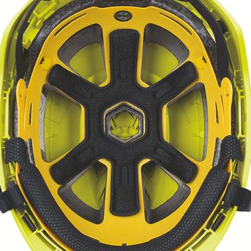 Schutzhelm uvex pronamic alpine E Mips® 9736131 gelb ohne Lüftungen Produktbild img3 L