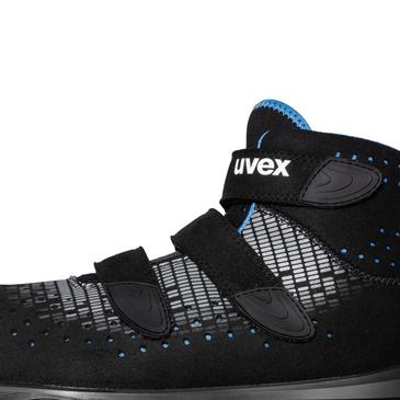 uvex 1 G2 Stiefel S1 68325 schwarz, silber Weite 12 Größe 41 Produktbild img3 L