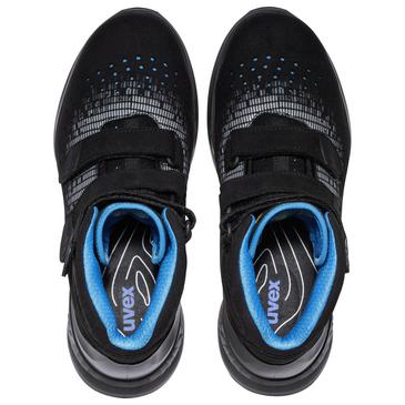 uvex 1 G2 Stiefel S1 68325 schwarz, silber Weite 12 Größe 41 Produktbild img2 L