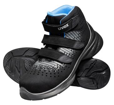 uvex 1 G2 Stiefel S1 68325 schwarz, silber Weite 12 Größe 41 Produktbild img10 L