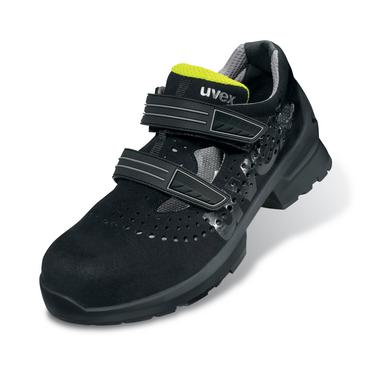 uvex 1 Sandalen S1 65609 schwarz, gelb Weite 12 Größe 36 Produktbild img1 L