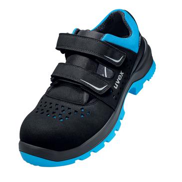 uvex 2 xenova® Sandalen S1P 95531 schwarz, blau Weite 10 Größe 46 Produktbild img1 L