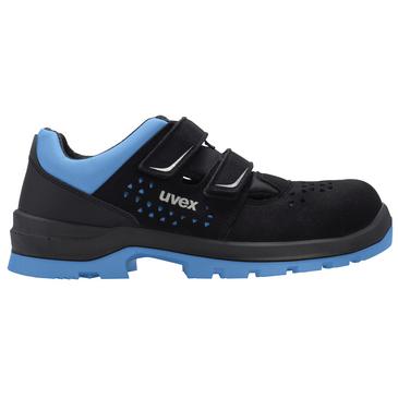uvex 2 xenova® Sandalen S1P 95531 schwarz, blau Weite 10 Größe 46 Produktbild img11 L
