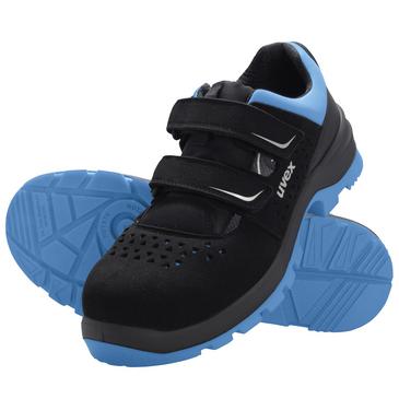 uvex 2 xenova® Sandalen S1P 95531 schwarz, blau Weite 10 Größe 46 Produktbild img7 L