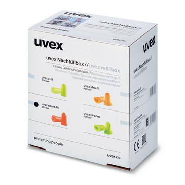 Gehörschutzstöpsel uvex hi-com 2112101 grün SNR 26 dB Größe M Produktbild img2 L