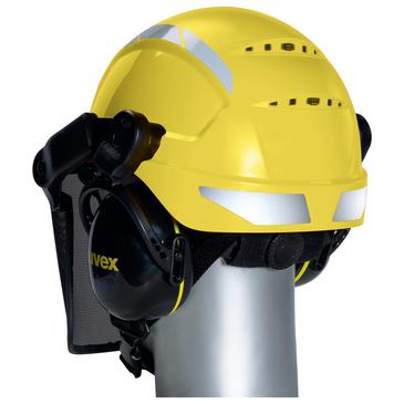 Schutzhelm uvex pheos 9774236 gelb mit Lüftungen Produktbild img7 L