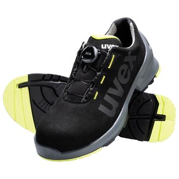 uvex 1 Halbschuhe S2 65669 schwarz, gelb Weite 12 Größe 49 Produktbild img7 L