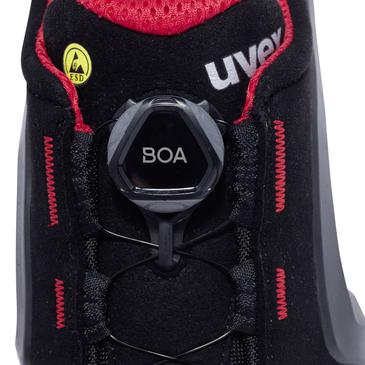 uvex 1 support Halbschuhe S3 65672 schwarz, rot Weite 11 Größe 35 Produktbild img3 L