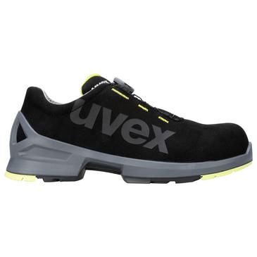 uvex 1 Halbschuhe S2 65669 schwarz, gelb Weite 12 Größe 49 Produktbild img13 L