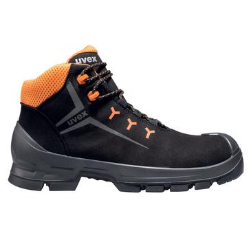 uvex 2 MACSOLE® Stiefel S3 65252 schwarz, orange Weite 11 Größe 45 Produktbild img11 L