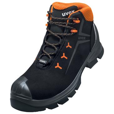 uvex 2 MACSOLE® Stiefel S3 65252 schwarz, orange Weite 11 Größe 45 Produktbild img1 L
