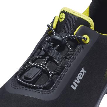 uvex 1 G2 Halbschuhe S2 68448 schwarz, gelb Weite 11 Größe 43 Produktbild img6 L