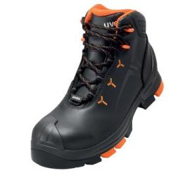 Stiefel 6503 schwarz/orange PUR Produktbild