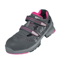 uvex 1 ladies Sandalen S1 85607 grau, pink Weite 10 Größe 40 Produktbild