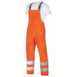 Latzhose uvex protection flash orange, warnorange 44 Produktbild img2 S