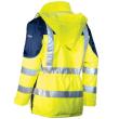Wetterjacke uvex protection flash gelb, warngelb S Produktbild img6 S