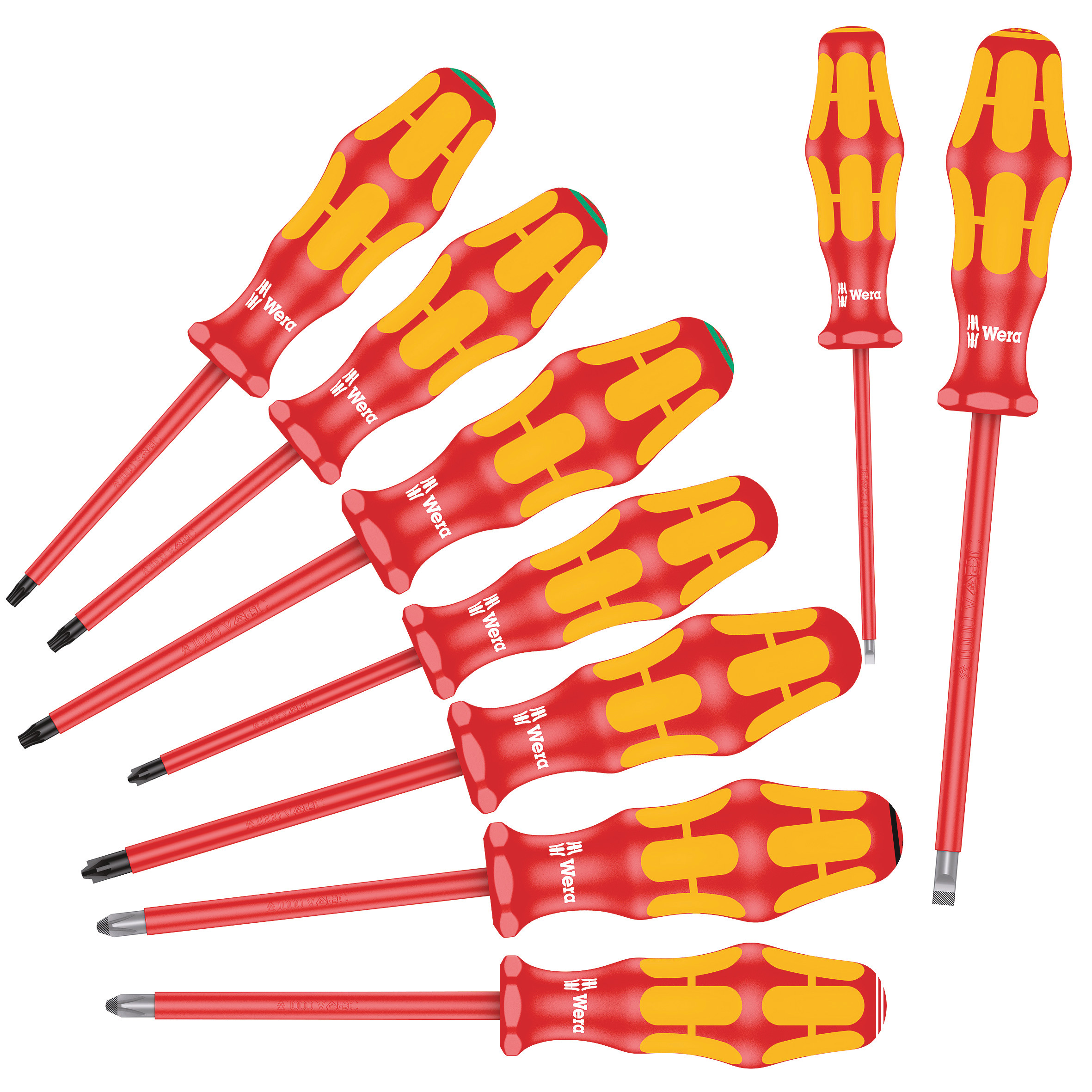 160 i/162 i/167 i/9 Schraubendrehersatz Kraftform Plus Serie 100, 9-te Produktbild img1 L