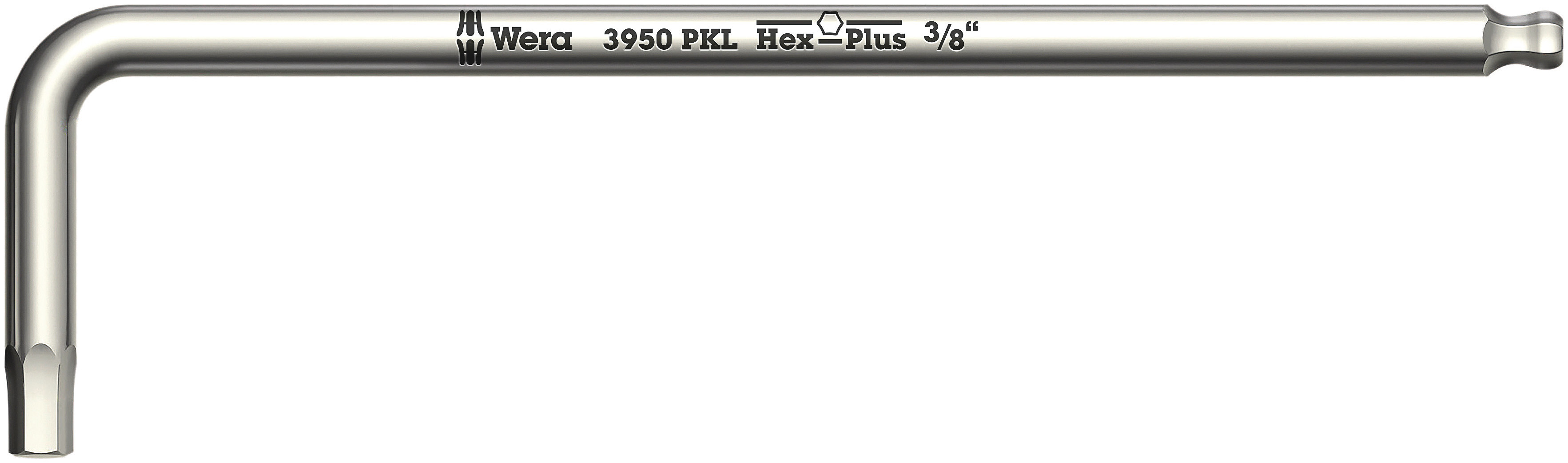 3950 PKL Winkelschlüssel, zöllig, Edelstahl, 3/32" x 112 mm Produktbild img1 L