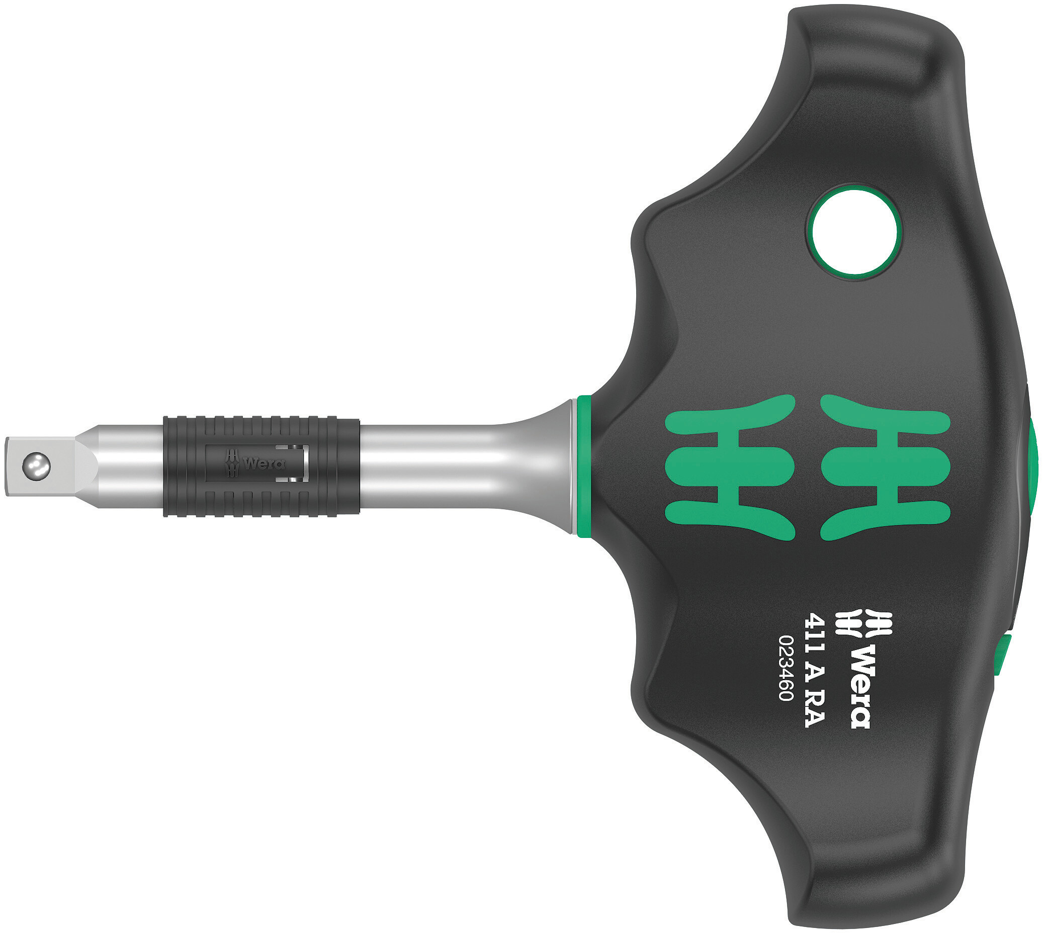 411 A RA Quergriff-Adapterschraubendreher mit Ratschenfunktion, 1/4&qu Produktbild img2 L