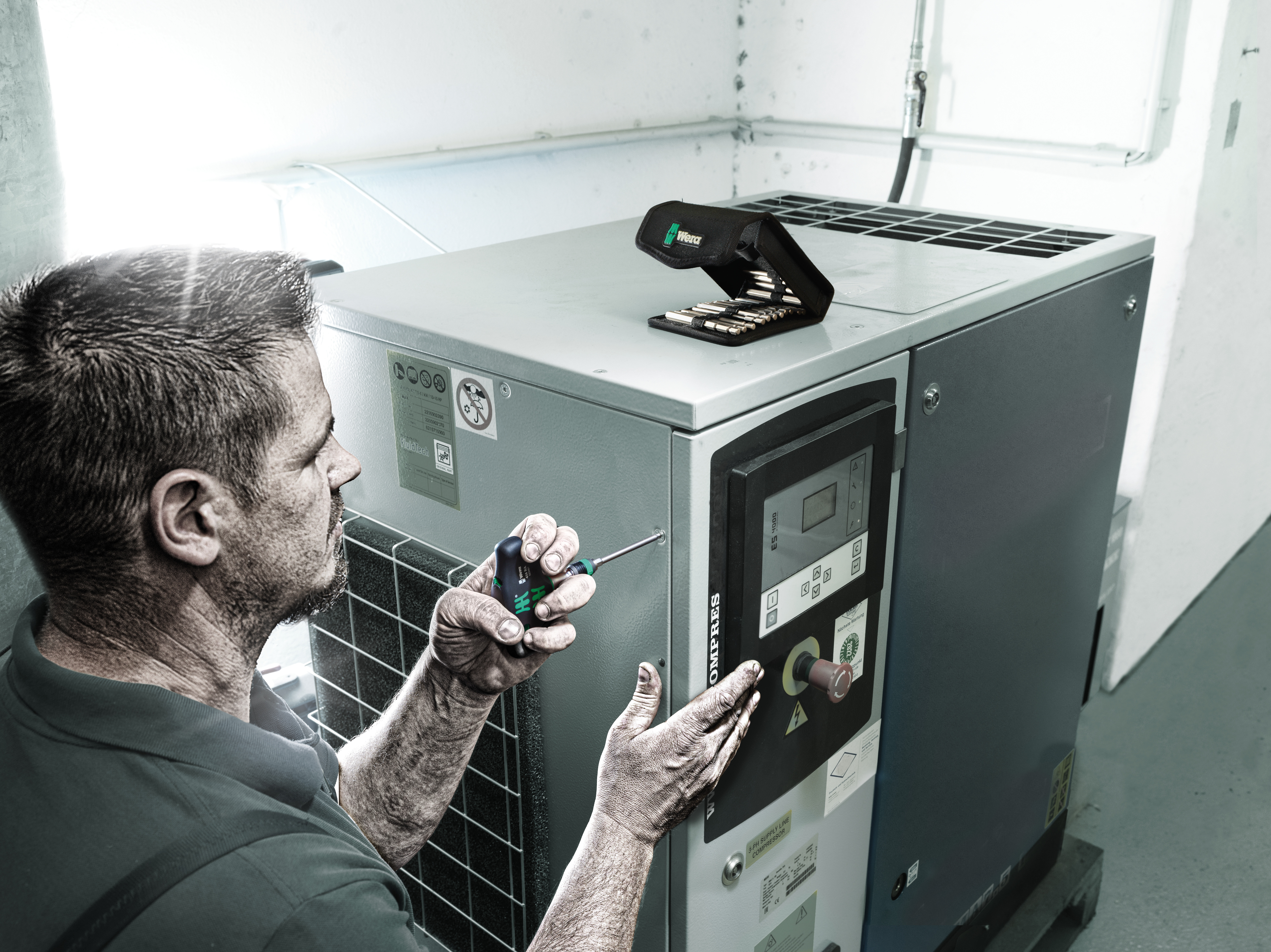 416 RA Quergriff-Bits-Handhalter mit Ratschenfunktion und Rapidaptor S Produktbild img3 L