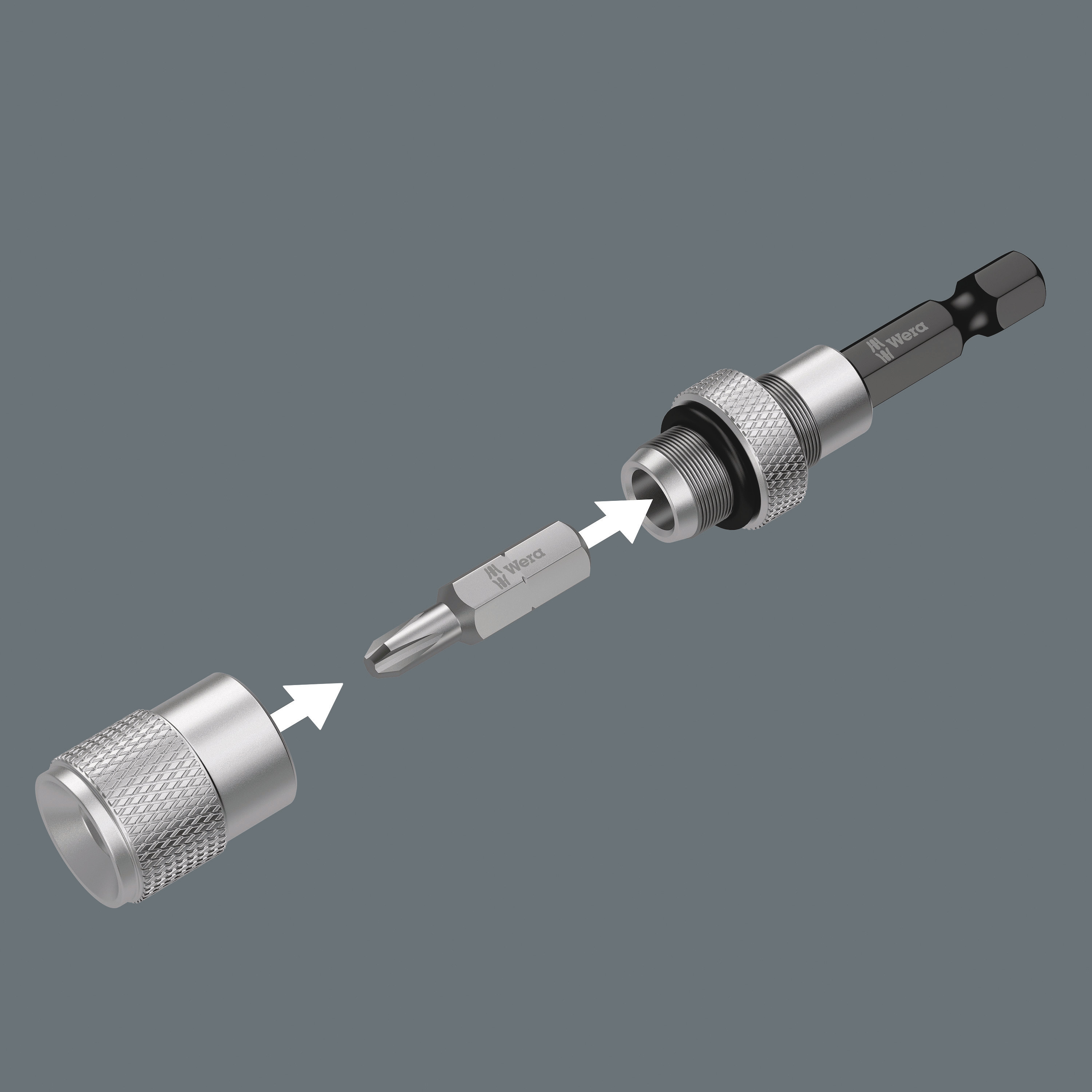 WERA Bit-Sortiment 1/4" Drywall 1 10-teilig im Bit-Check Produktbild img2 L