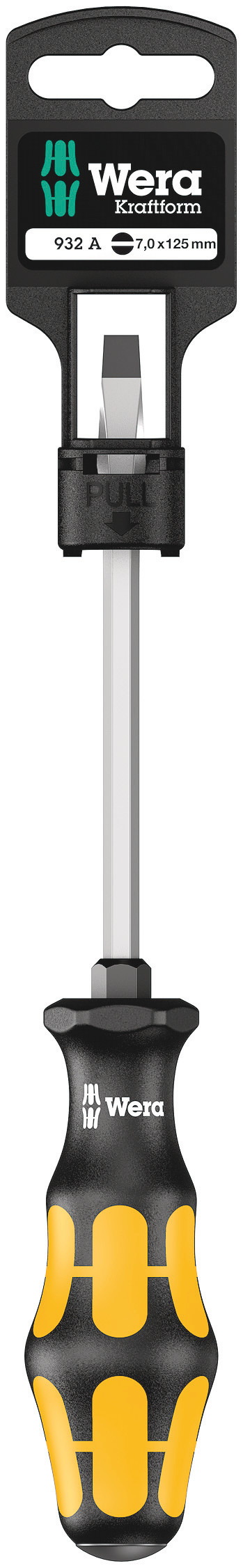 932 A SB Schlitzschraubendreher, 1,2 x 7 x 125 mm Produktbild img1 L