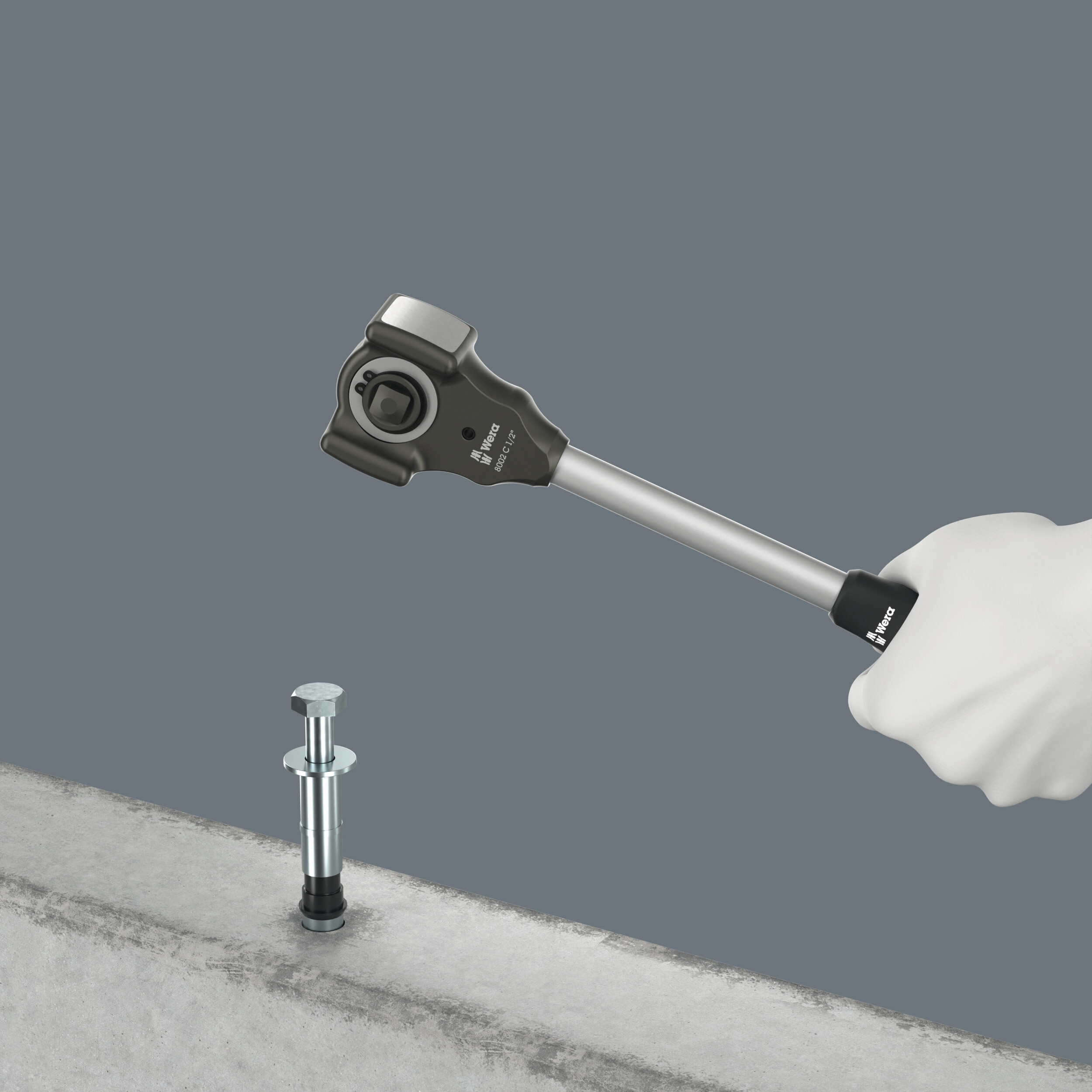 8002 C Koloss ½" mit ½"-Antrieb, 3-teilig Produktbild img2 L