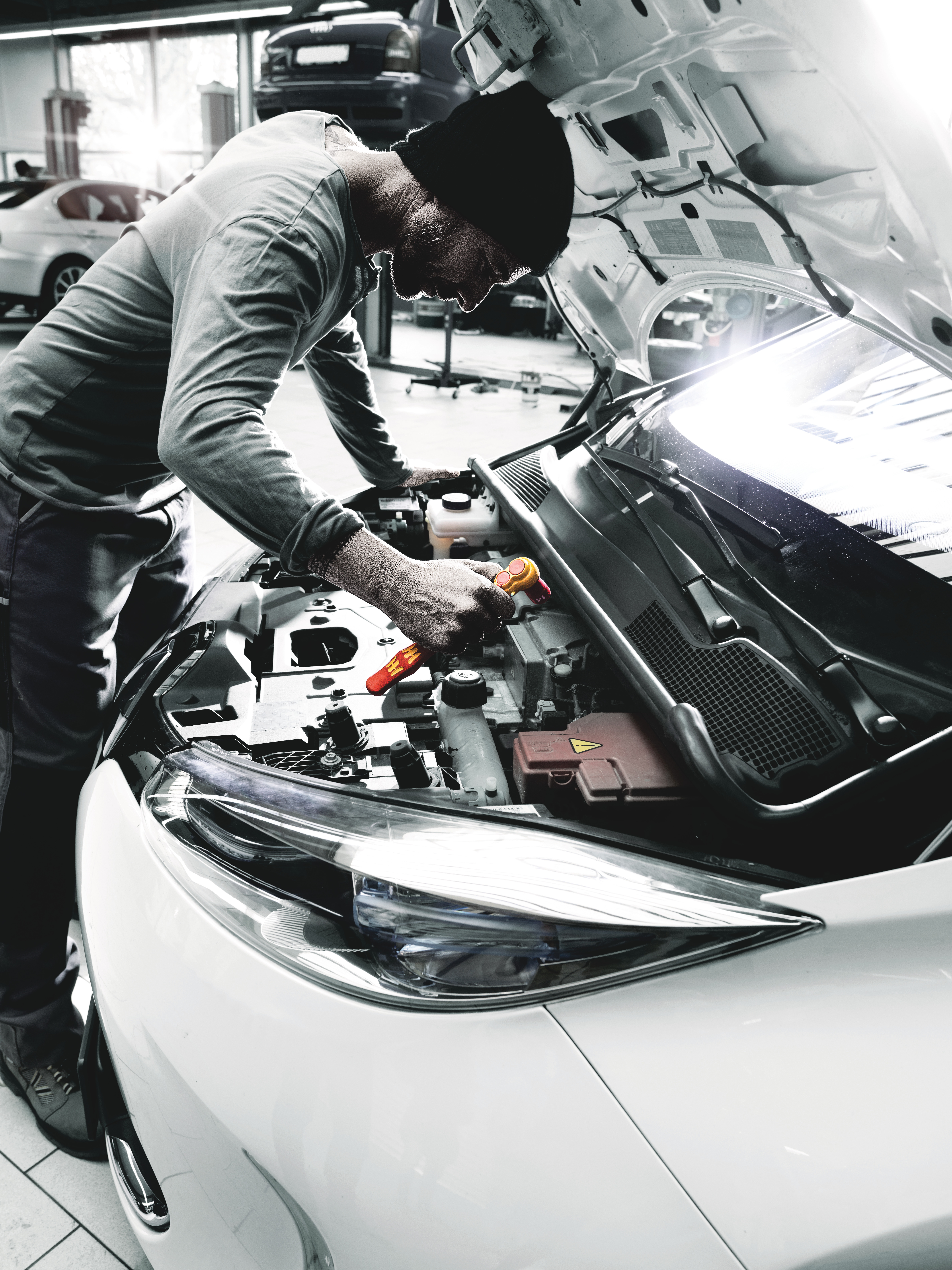 8007 B VDE Zyklop Knarre, isoliert, mit Umschalthebel, mit 3/8"-A Produktbild img3 L