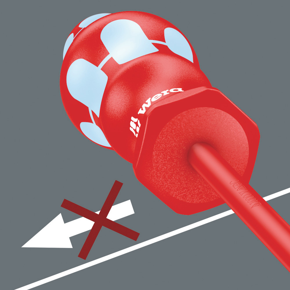 3160 i VDE-isolierter Schlitz-Schraubendreher, Edelstahl, 0,8 x 4 x 10 Produktbild img5 L