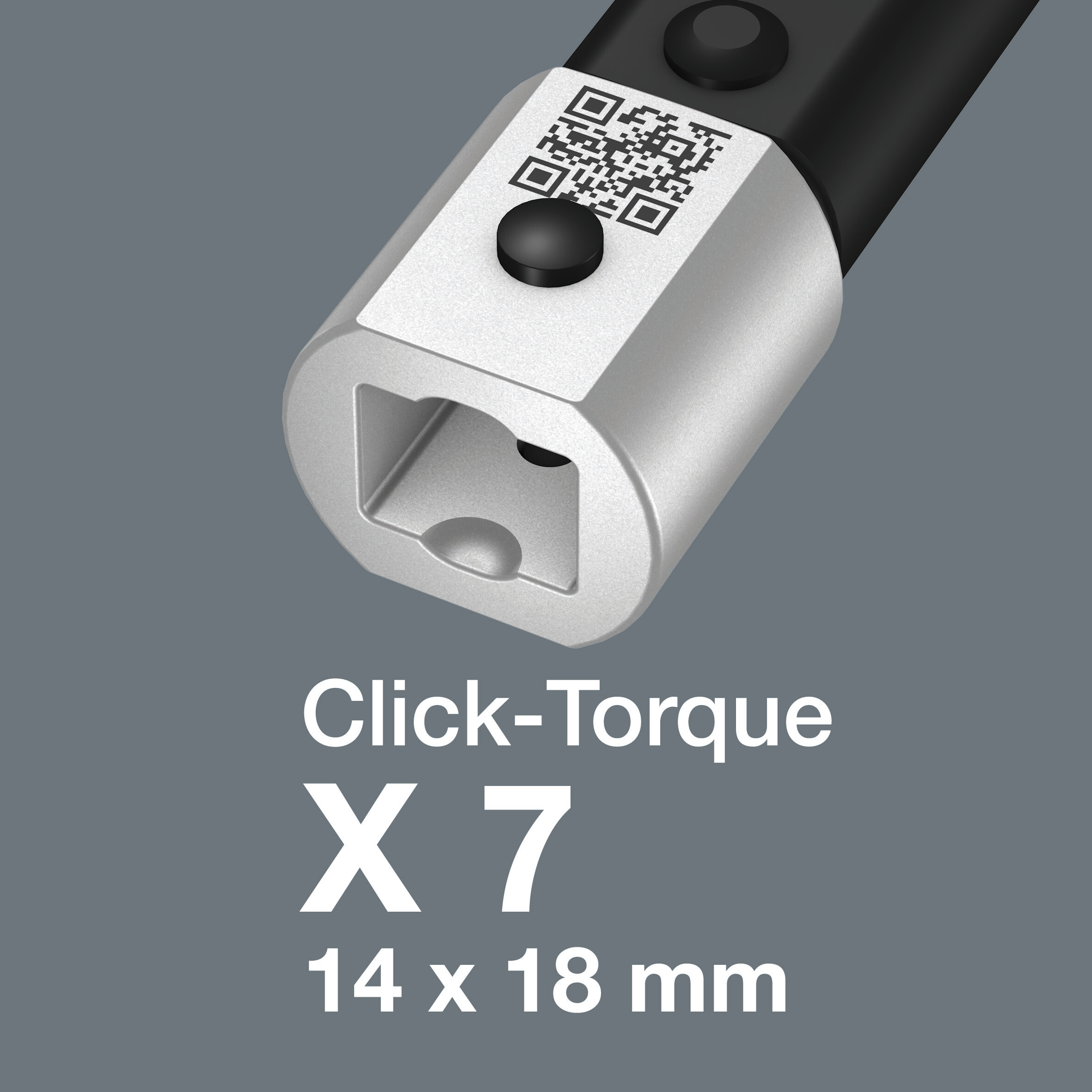 Click-Torque X 7 Drehmomentschlüssel für Einsteckwerkzeuge, 10-100 Nm, Produktbild img3 L