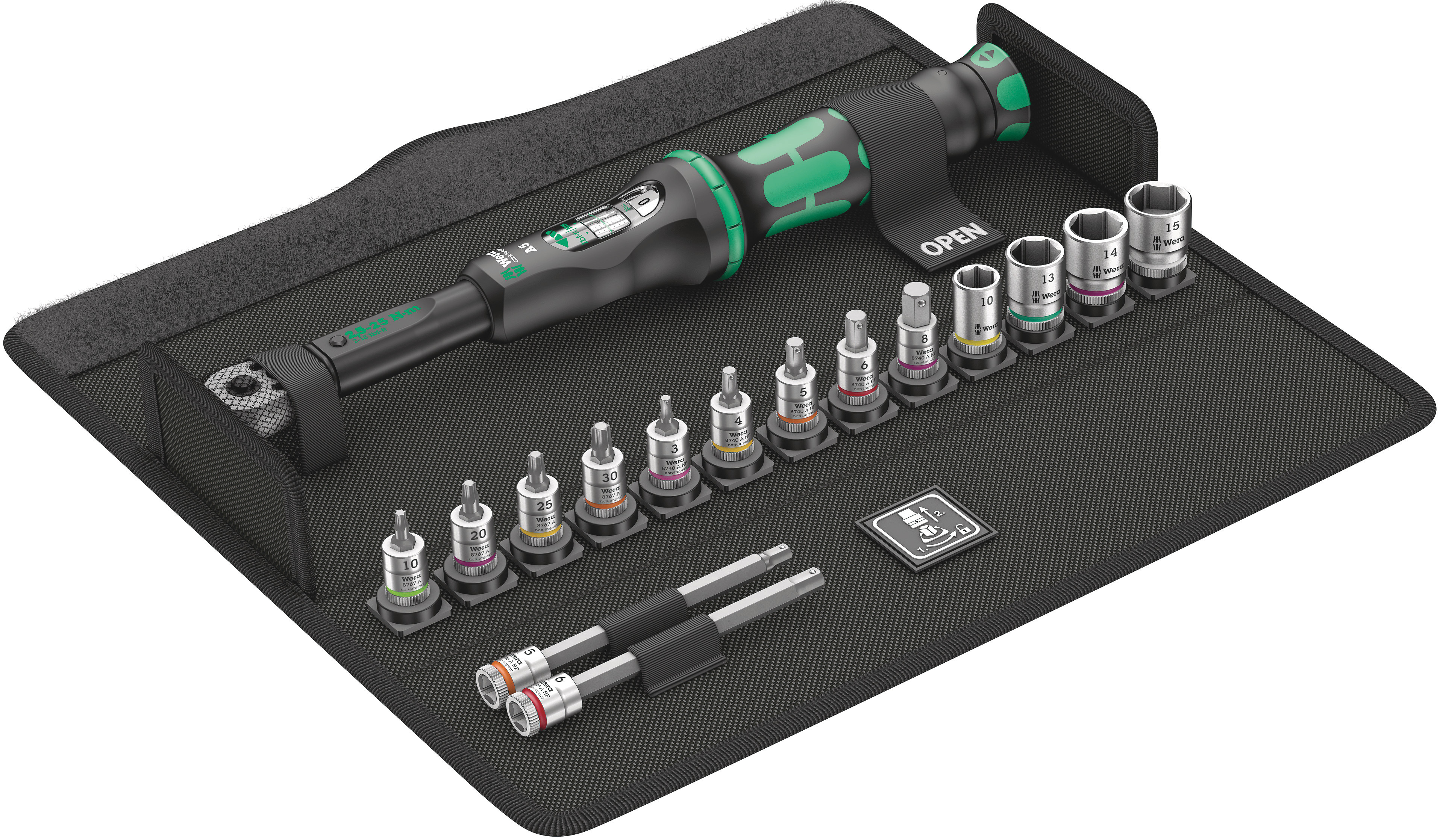 Bicycle Set Torque 1, 2,5-25 Nm, 16-teilig Produktbild img1 L