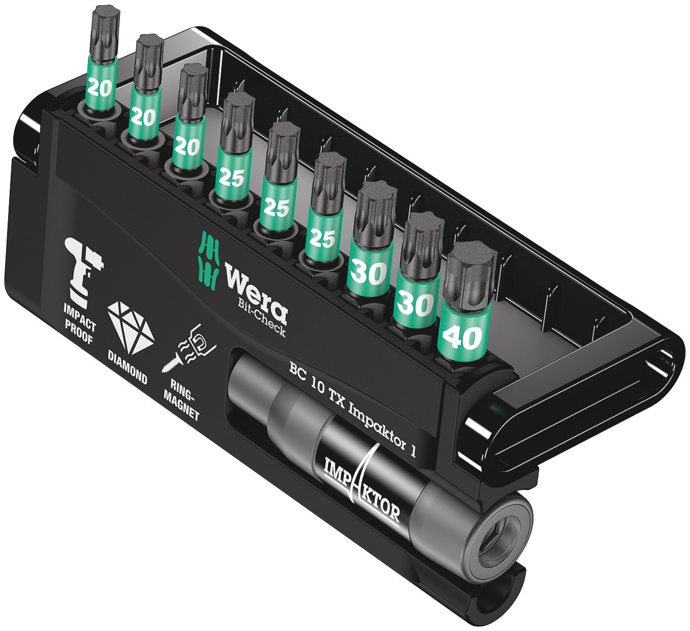 Bit-Check 10 TX Impaktor 1, 10-teilig Produktbild img1 L