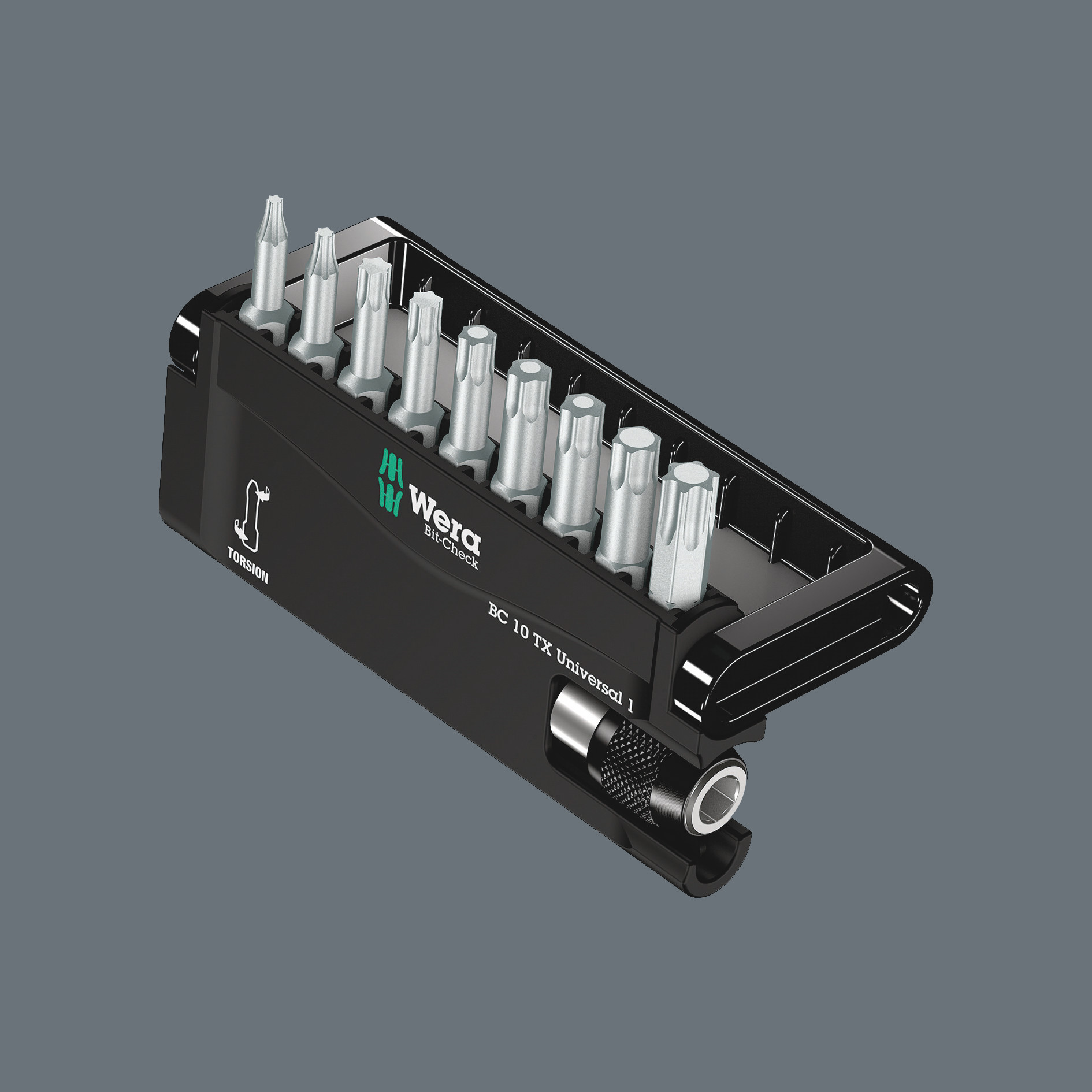 WERA Bit-Sortiment 1/4" TX Universal 1 10-teilig im Bit-Check Produktbild img6 L