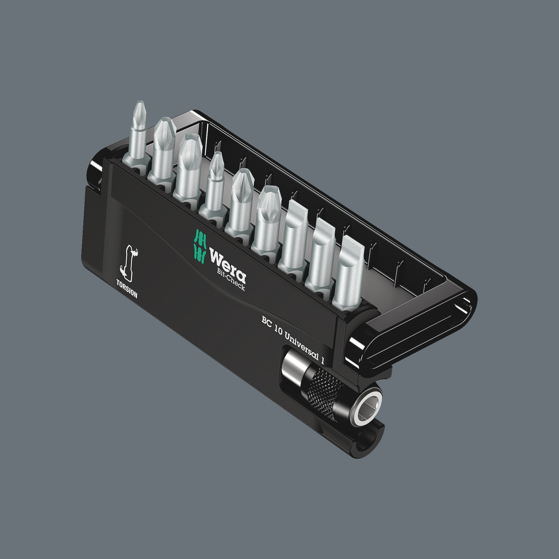 WERA Bit-Sortiment 1/4" Universal 1 10-teilig im Bit-Check Produktbild img4 L