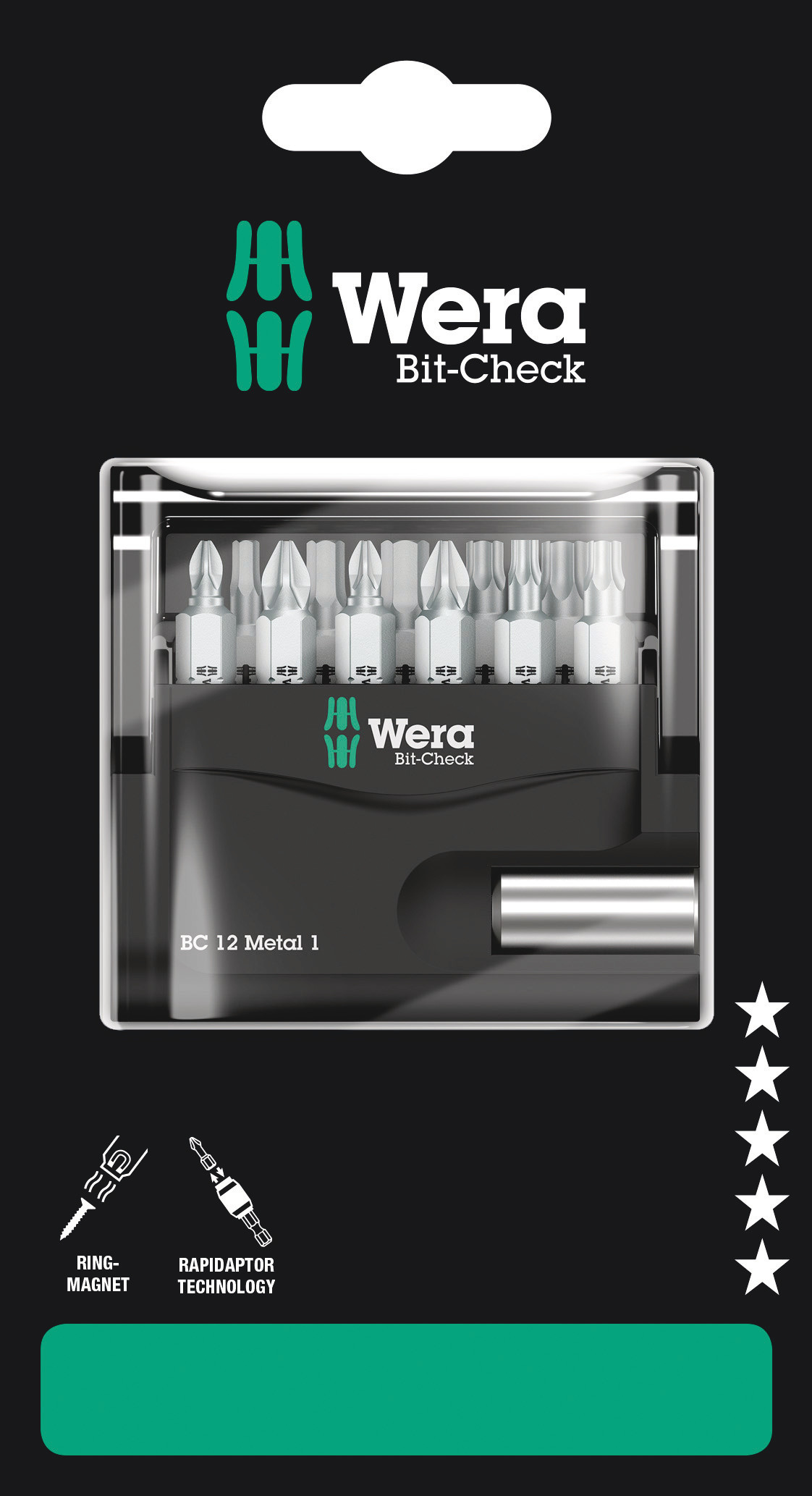 Bit-Check 12 Metal 1 SB, 12-teilig Produktbild img1 L