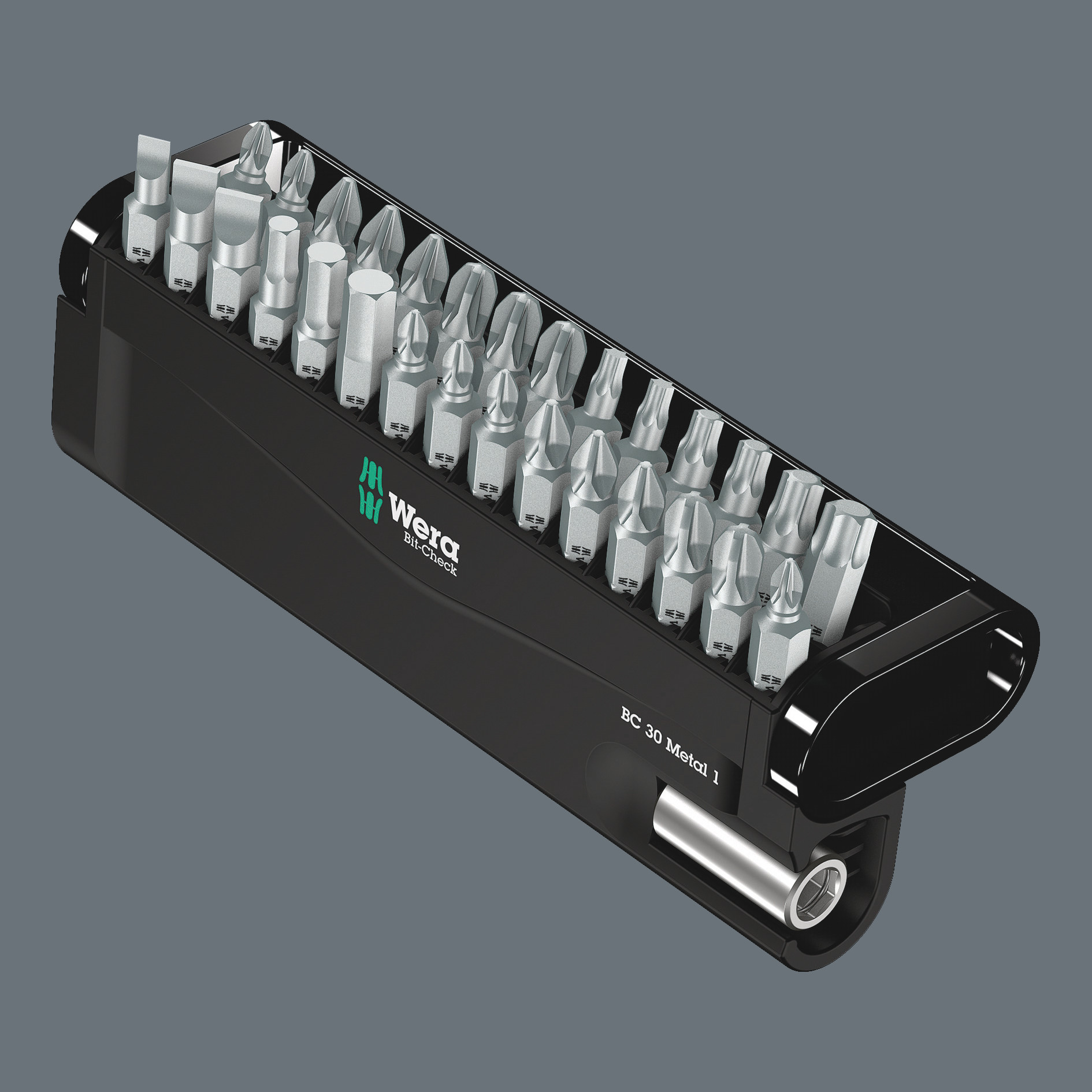 WERA Bit-Sortiment 1/4" Metal 1 SB 30-teilig im Bit-Check Produktbild img3 L